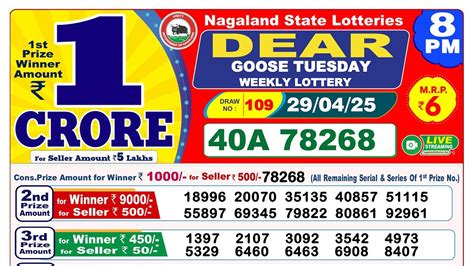 29 tarikh ke dear lottery result
